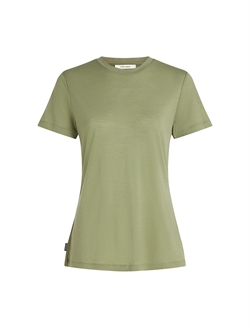 Icebreaker Women's Merino 150 Tech Lite SS Tee - Lichen - Kortærmet uldtrøje